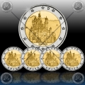 2 EVRO NEMČIJA (A,D,F,G,J) 2012 (BAVARIA - BAYERN)